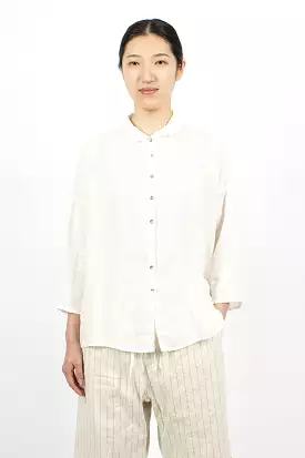 12_121 Men's Short Collar Milk Shirt