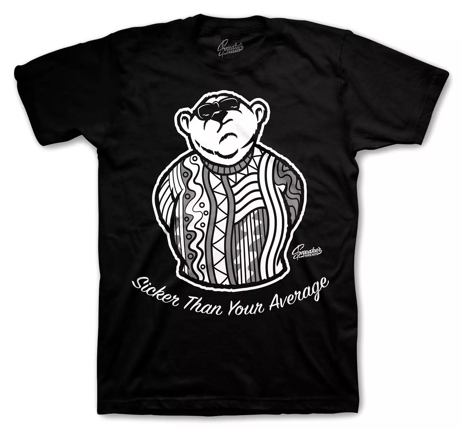 700 Black Shirt - Big Bear - Black: $700, Black shirt with Big Bear design, available in black color.