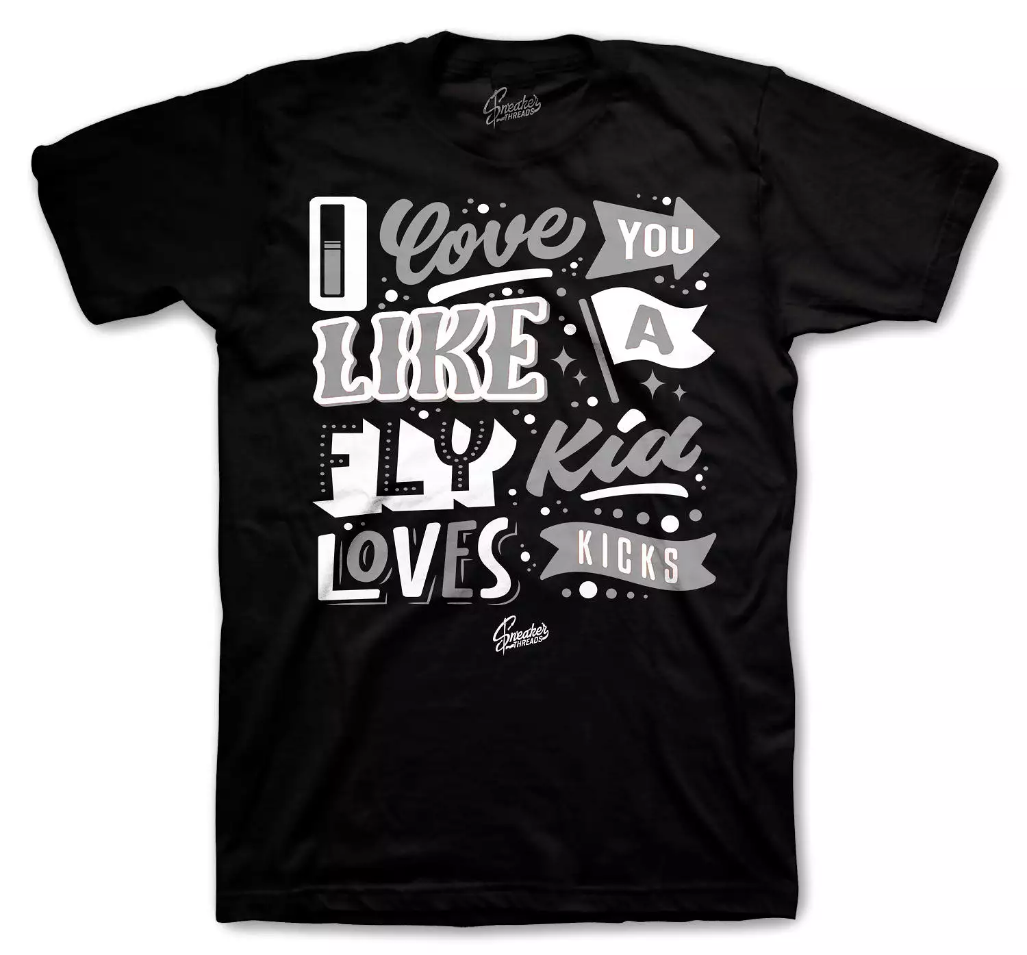 700 Black Shirt - Love Kicks - Black: Shop Now