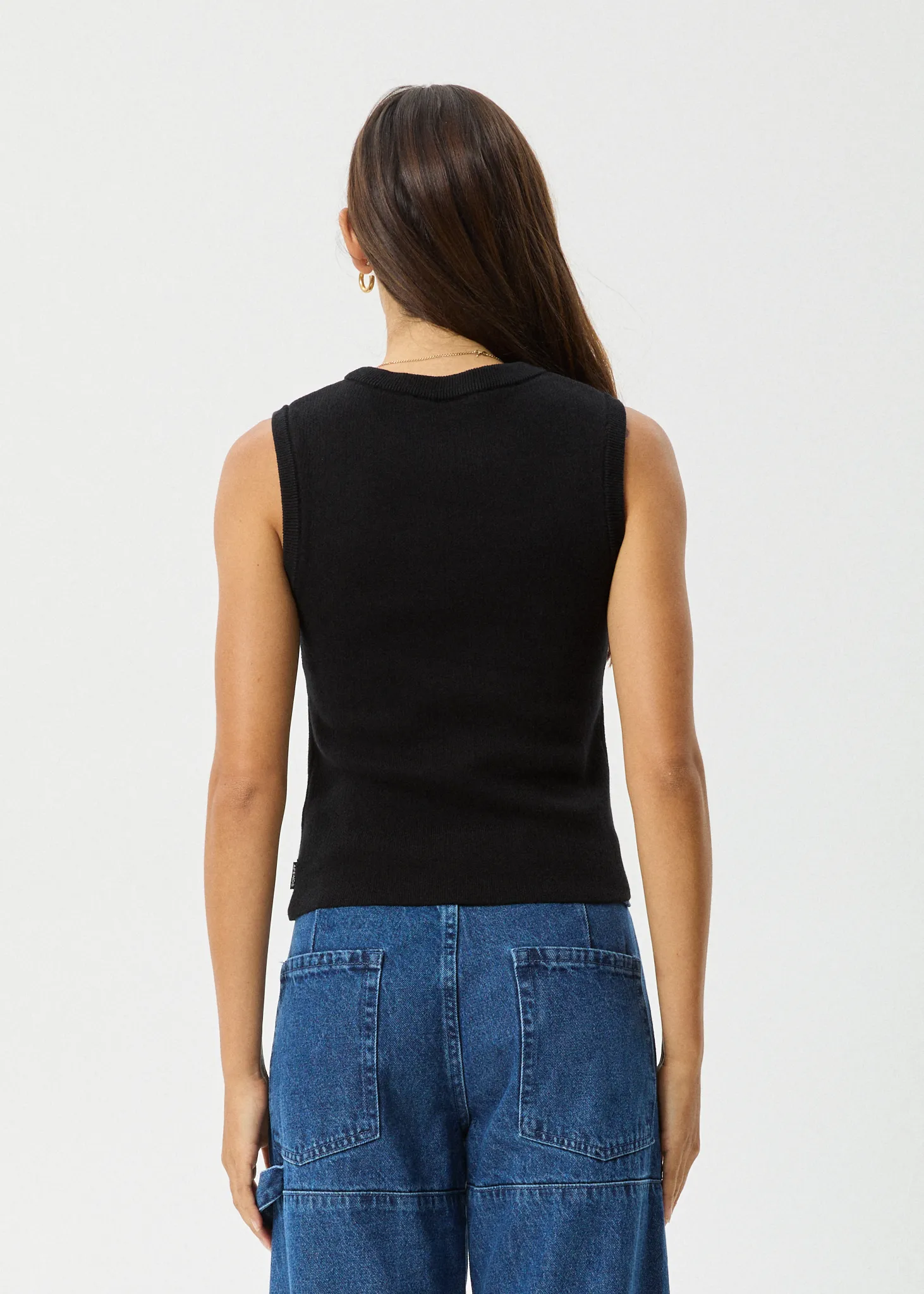 AFENDS Women's Capulet Knit Tank Black