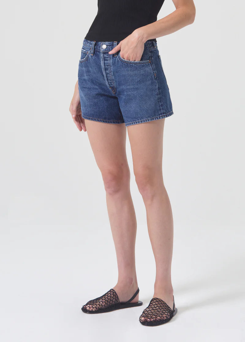 AGOLDE Parker Long Shorts in Enamour