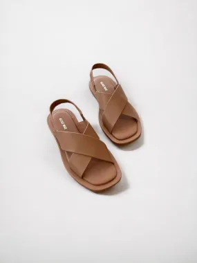 Alias Mae Keya Sandal | Pecan Leather