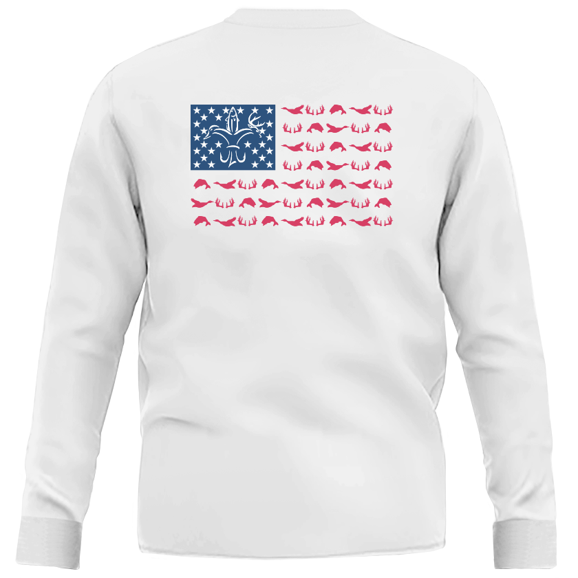 American Flag Long Sleeve Shirt - Buy Now!