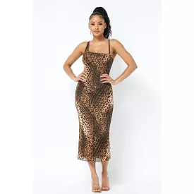 Animal Print Midi Dress With Strap - Here are the top search engine optimization optimized results for the query you provided:

