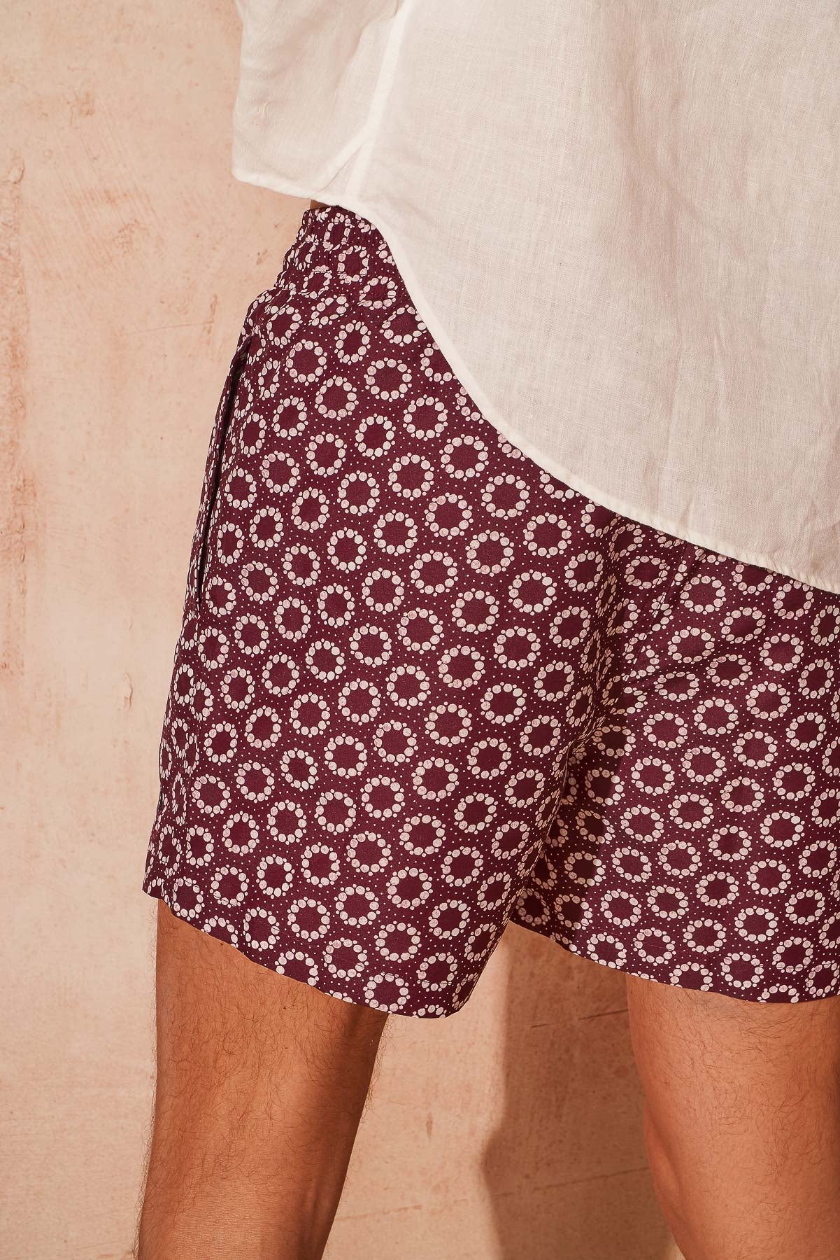 Apnee Purple Sea Urchins Swim Shorts