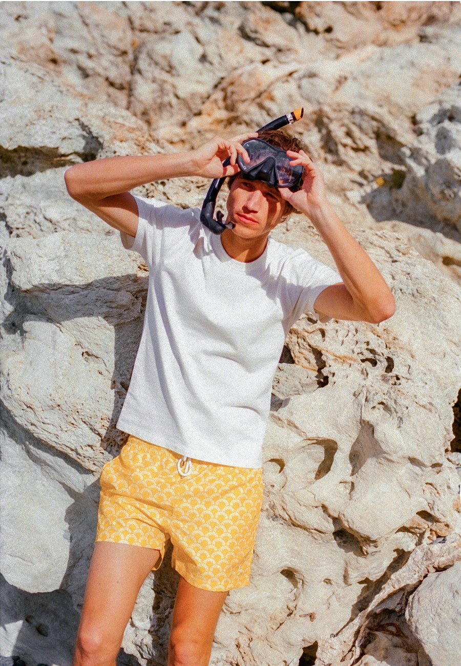 Apnee Swim Shorts - Yellow Recif