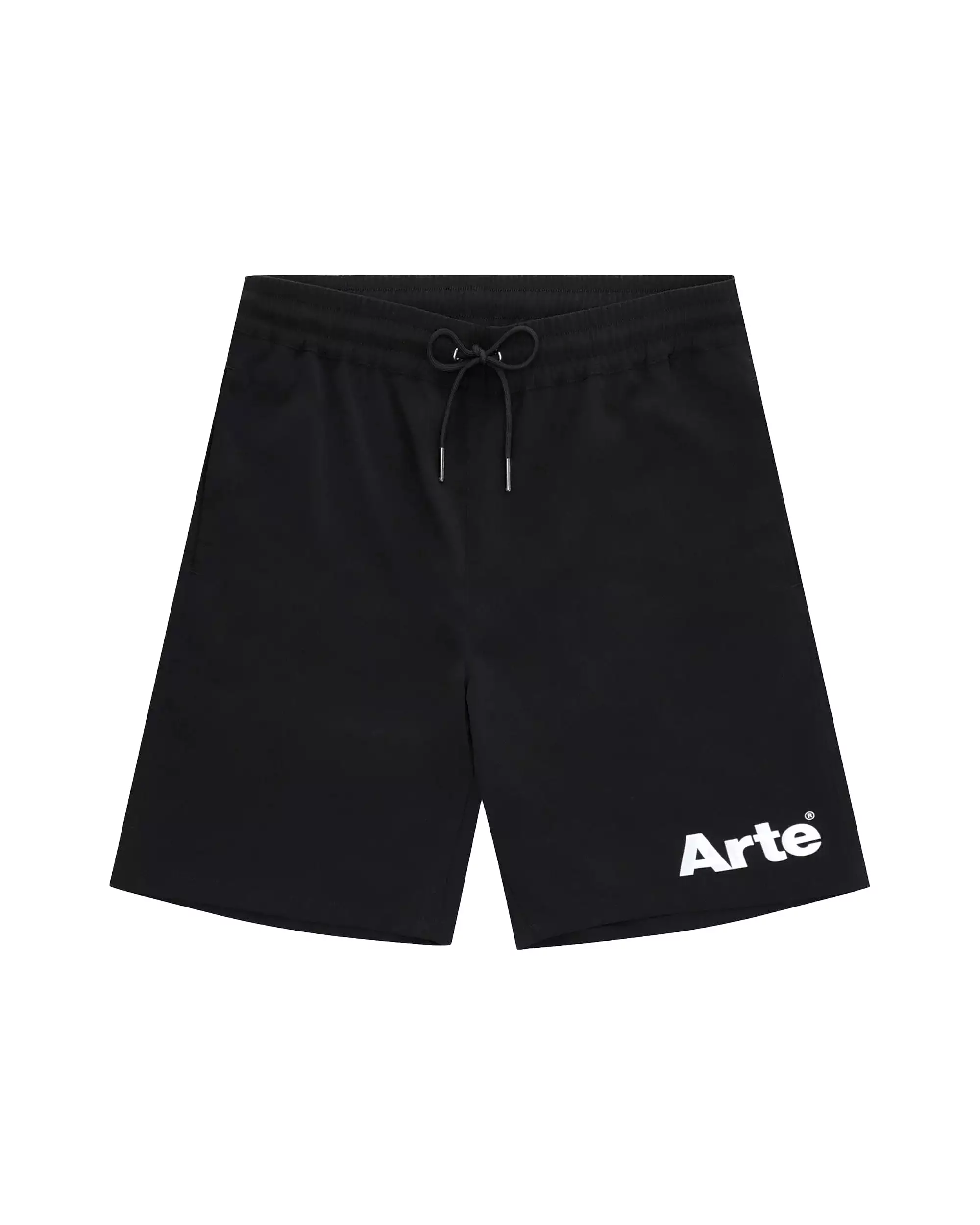 Arte Antwerp Black Samuel Logo Shorts.