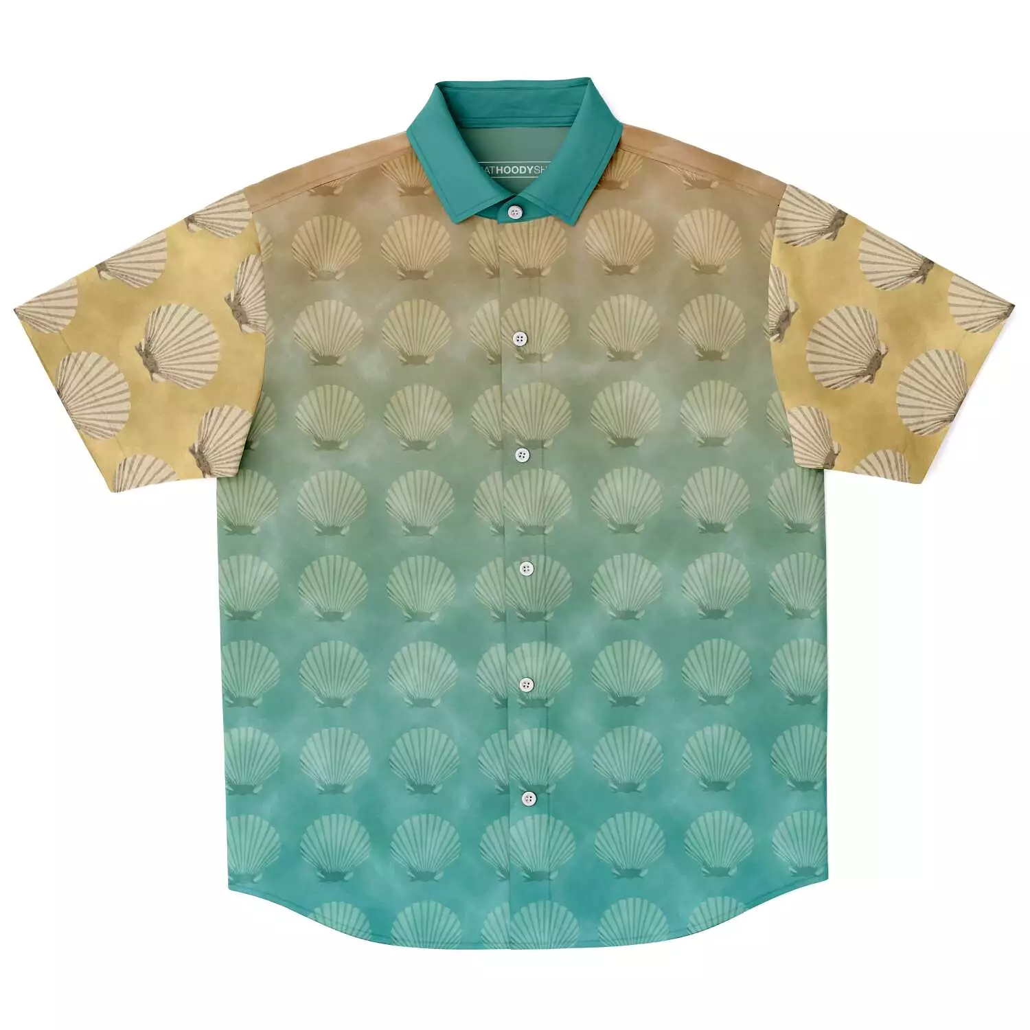 Atlantis Men's Short Sleeve Button-Up Shirt