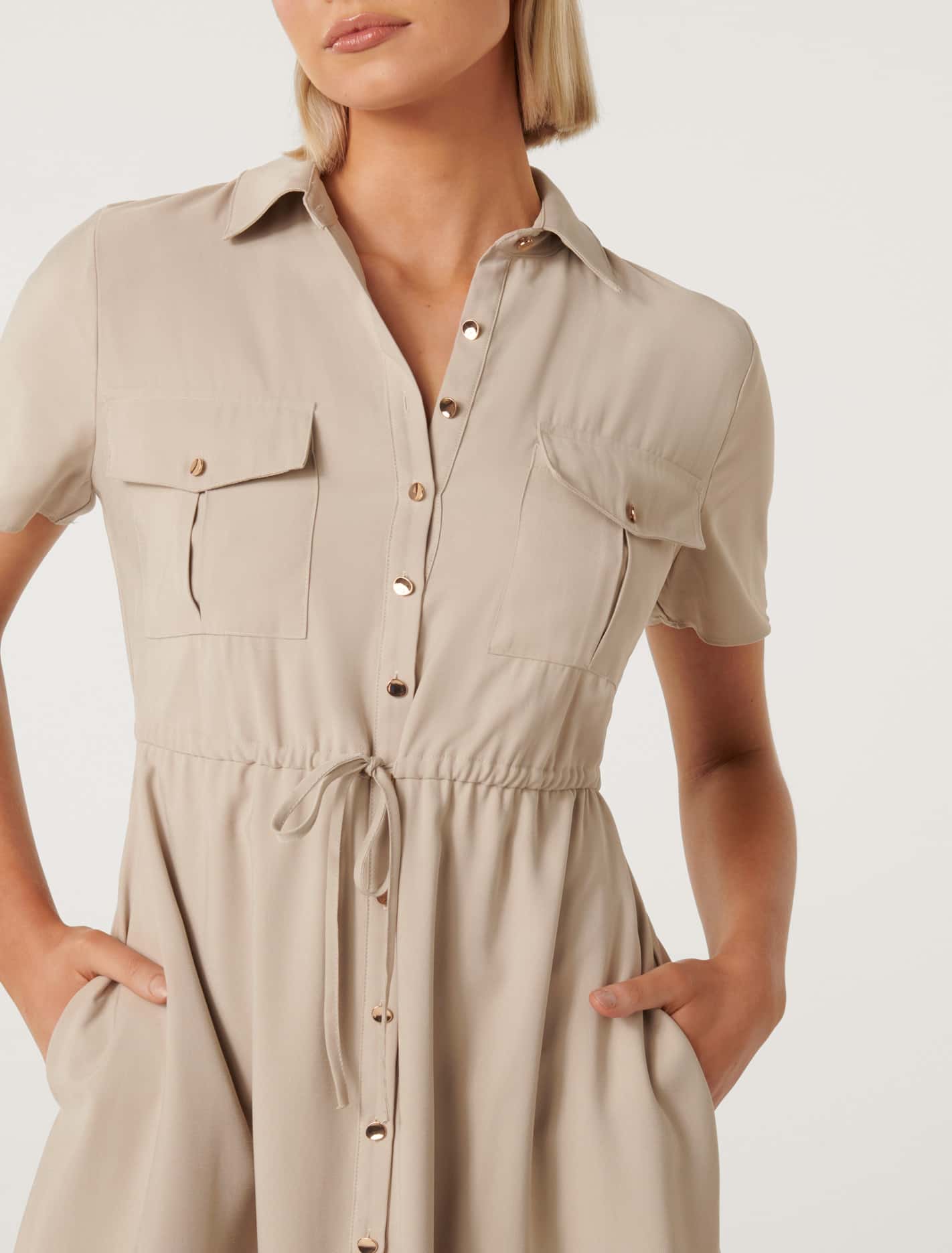 Avana Midi Shirt Dress - Buy Online | Affordable Shirt Dress | Latest Fashion Waste