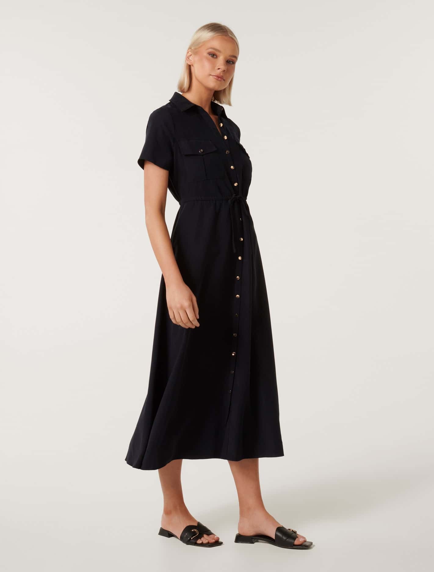 Avana Midi Shirt Dress - Buy Online