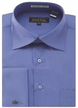 Avanti Uomo French Cuff Dress Shirt - French Blue.