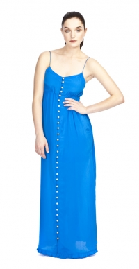 Azure Blue Maxi Dress.