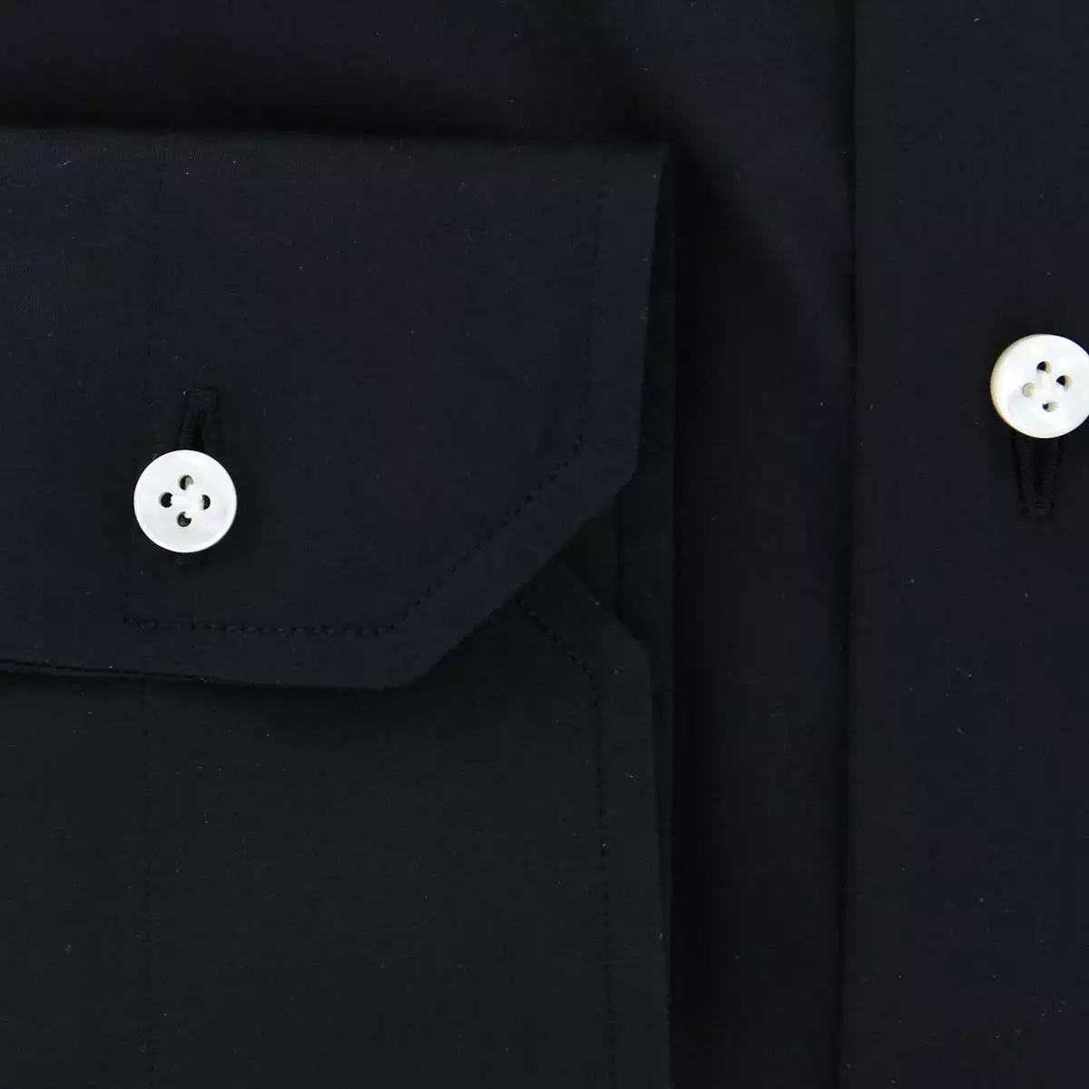 Barba Napoli Black Slim-Fit Shirt