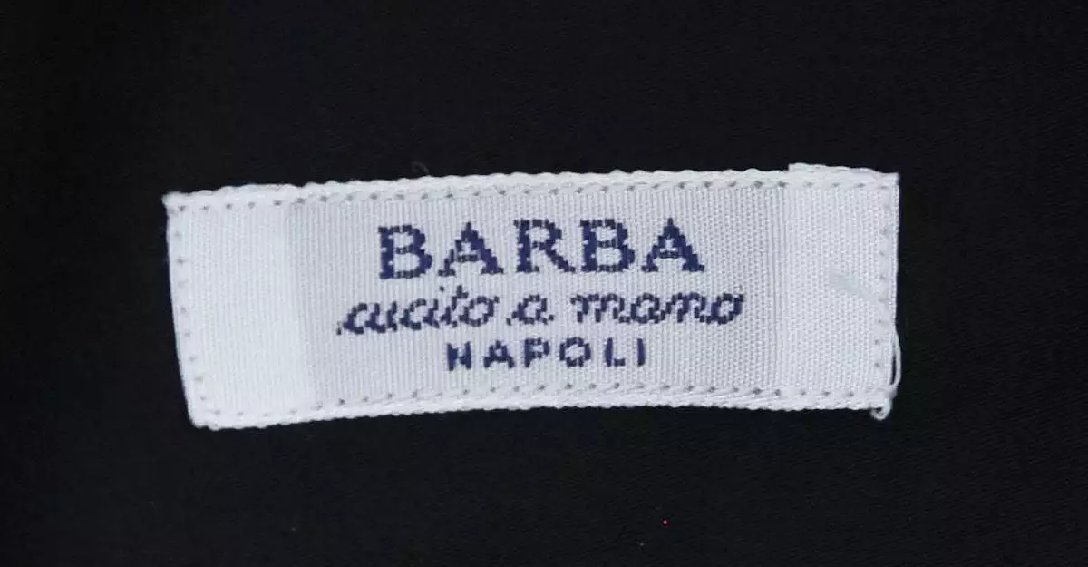 Barba Napoli Black Slim-Fit Shirt