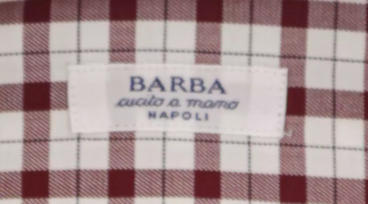 Barba Napoli White Slim Fit Shirt.