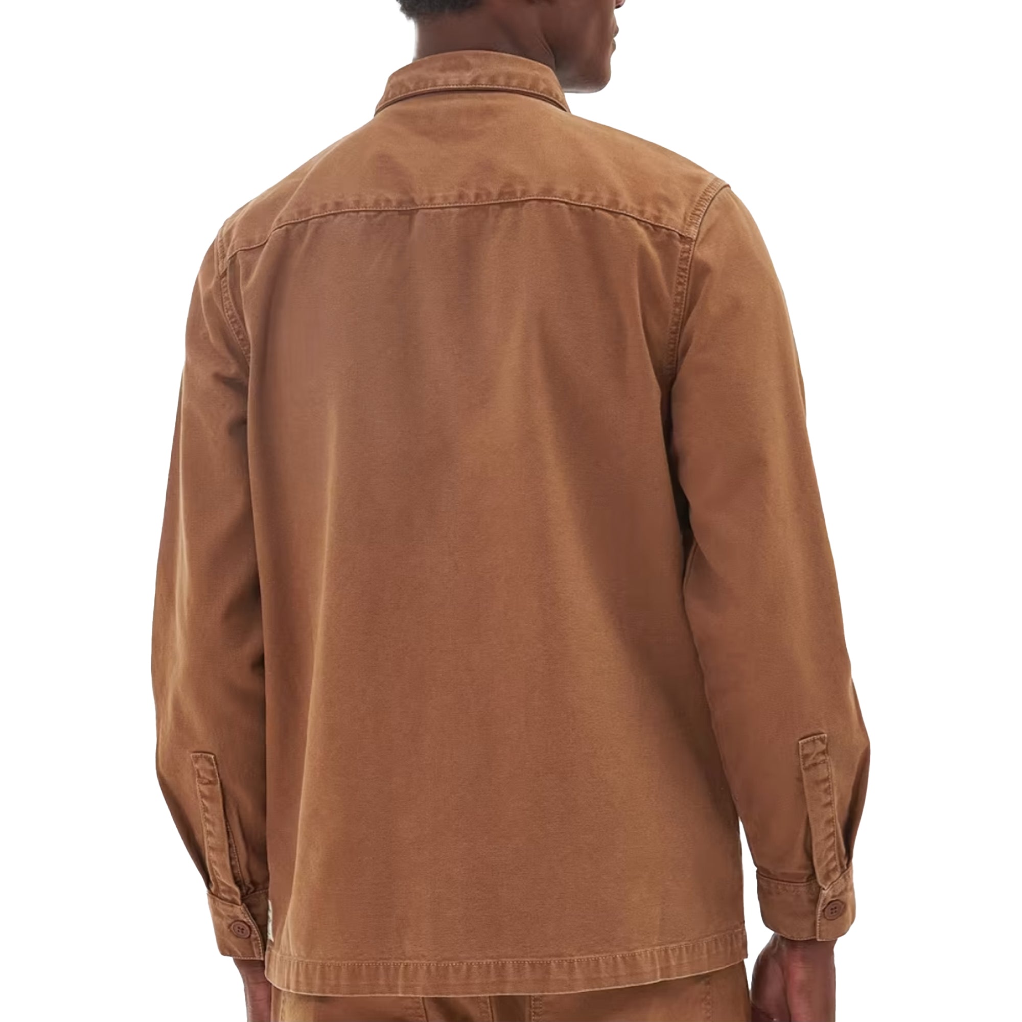 Barbour Chesterwood Overshirt in Sandstone - Shop Now