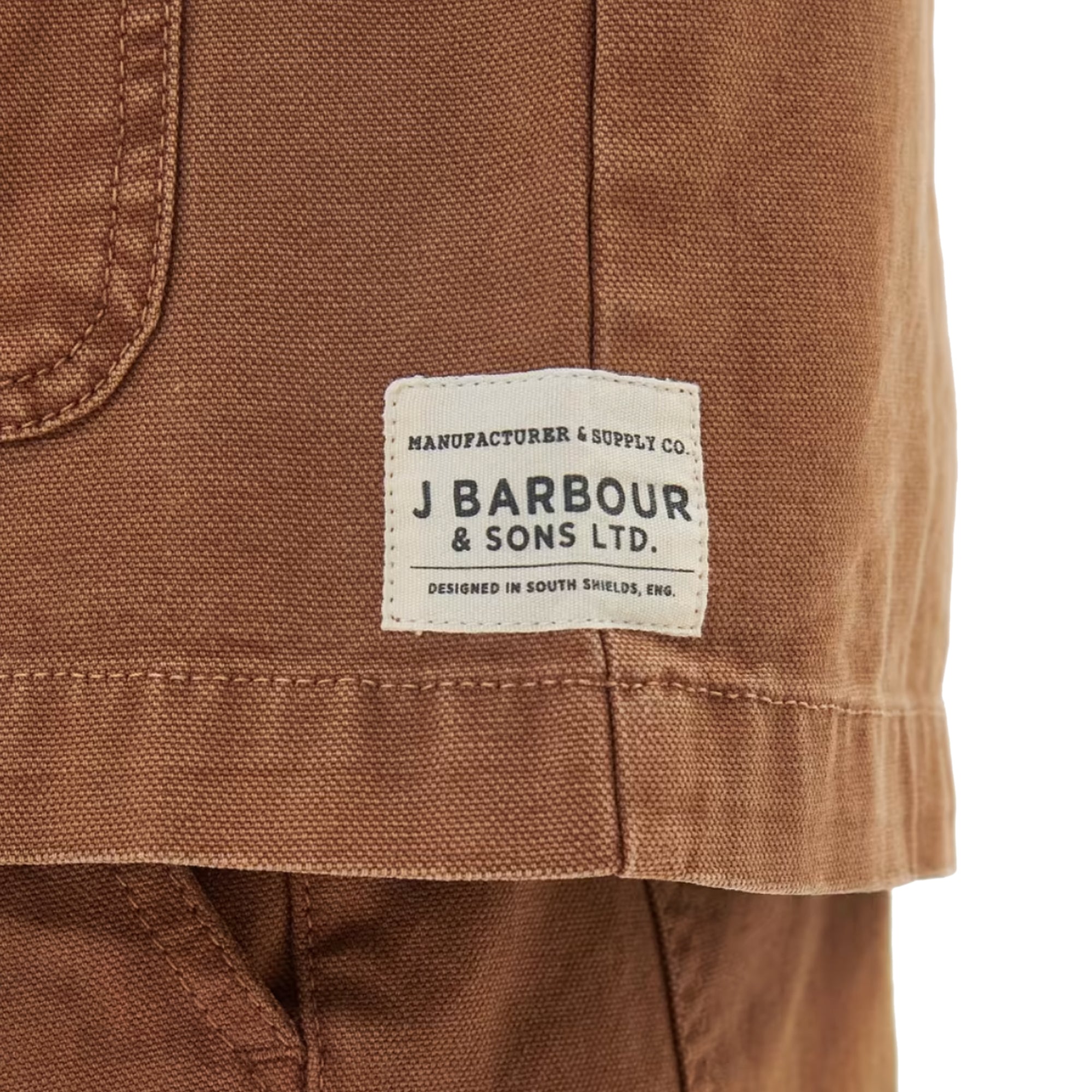 Barbour Chesterwood Overshirt in Sandstone - Shop Now