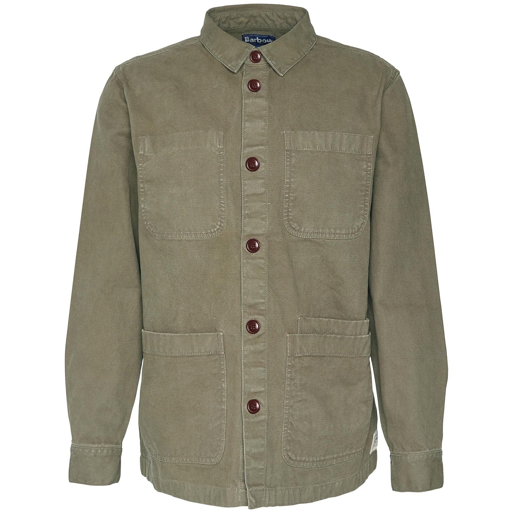 Barbour Chesterwood Overshirt - Pale Sage | Shop Now