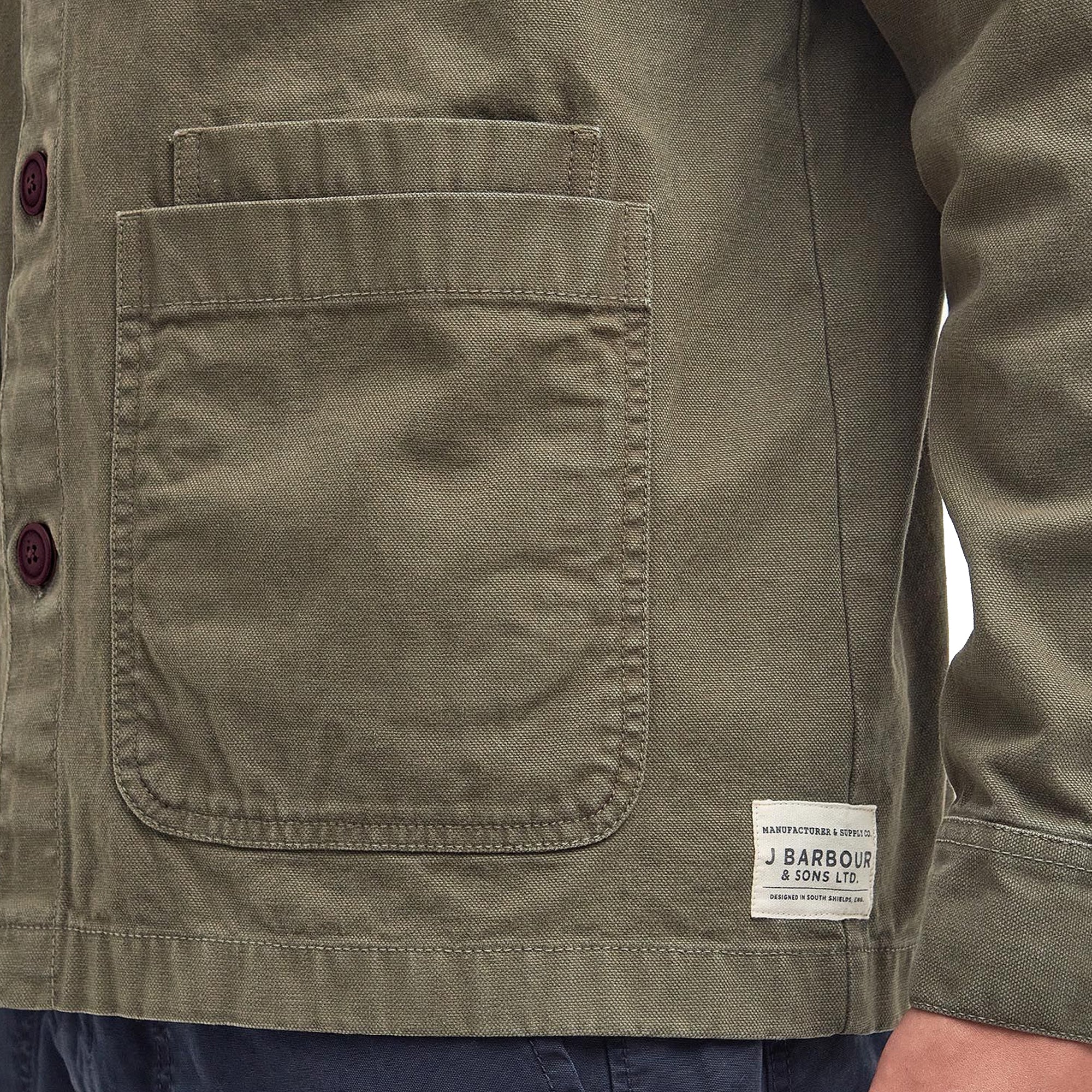 Barbour Chesterwood Overshirt - Pale Sage | Shop Now