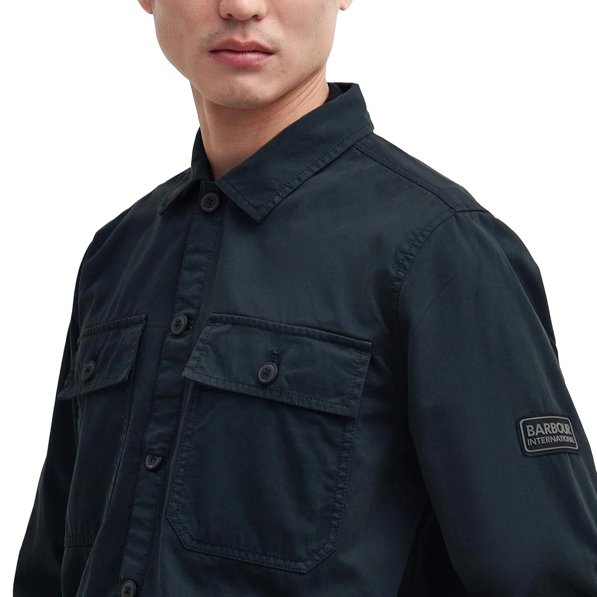 Barbour International Adey Overshirt - Forest River - Buy Now