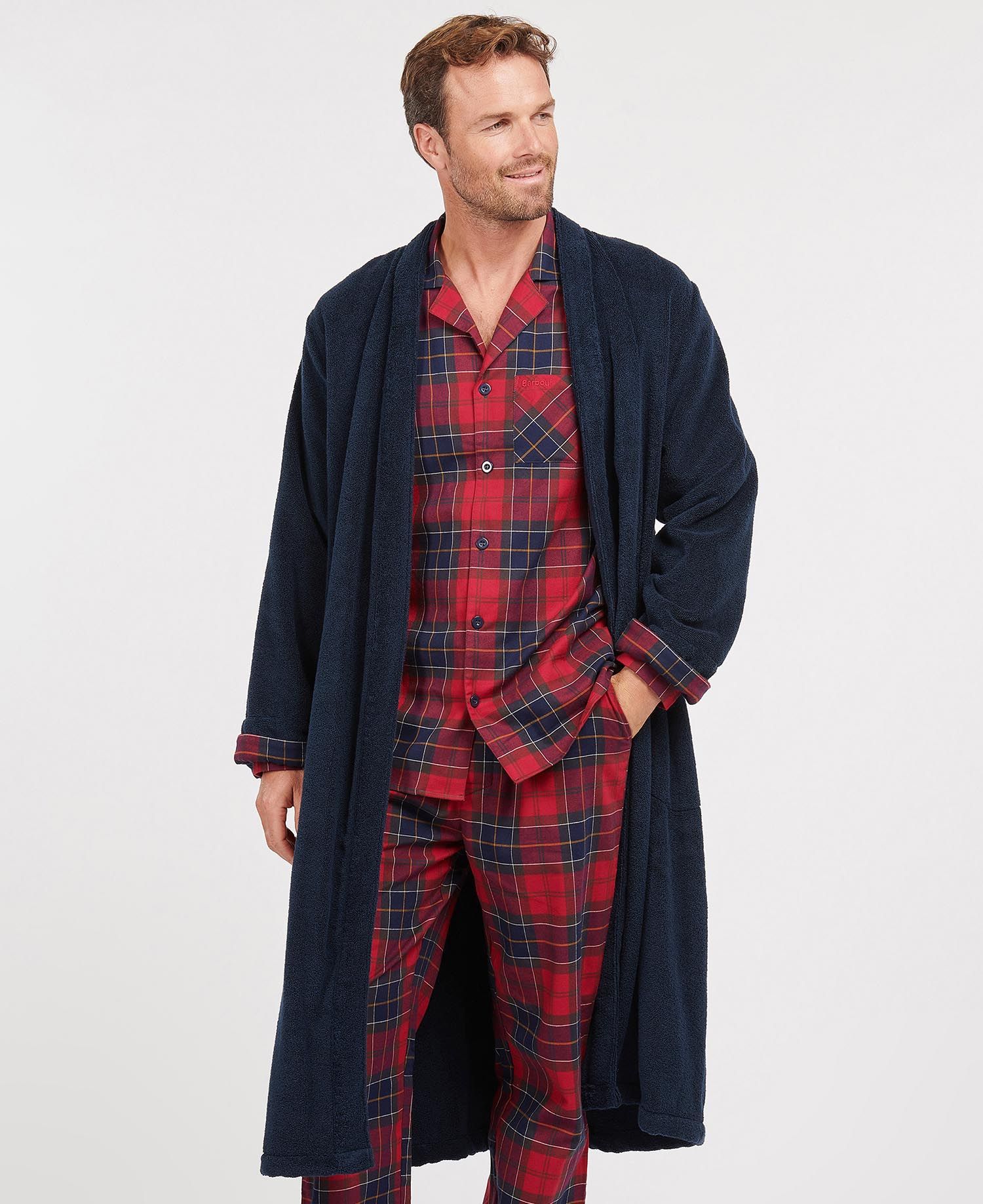 Barbour Men's Towelling Dressing Gown 