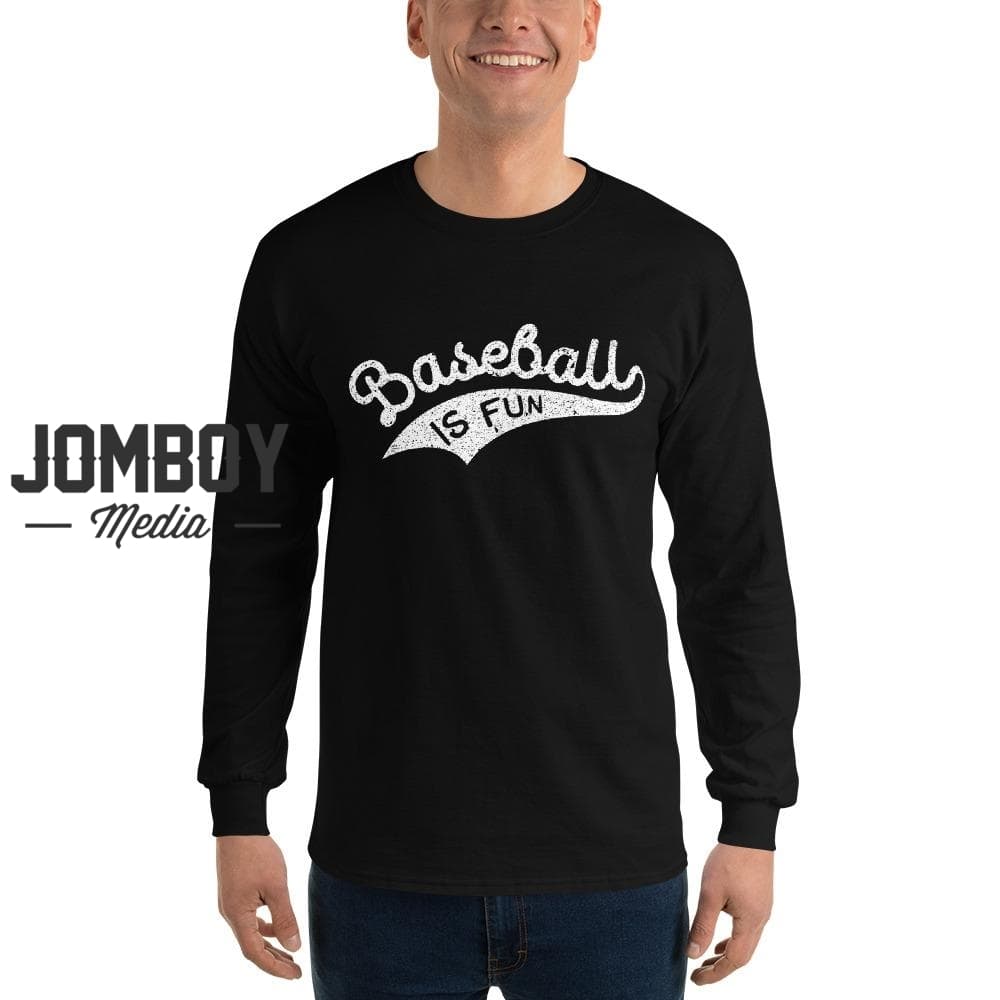 Baseball Fun Long Sleeve Shirt