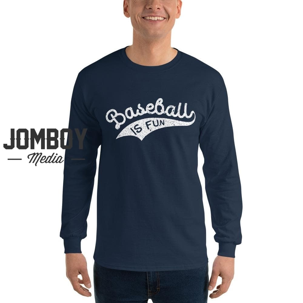 Baseball Fun Long Sleeve Shirt