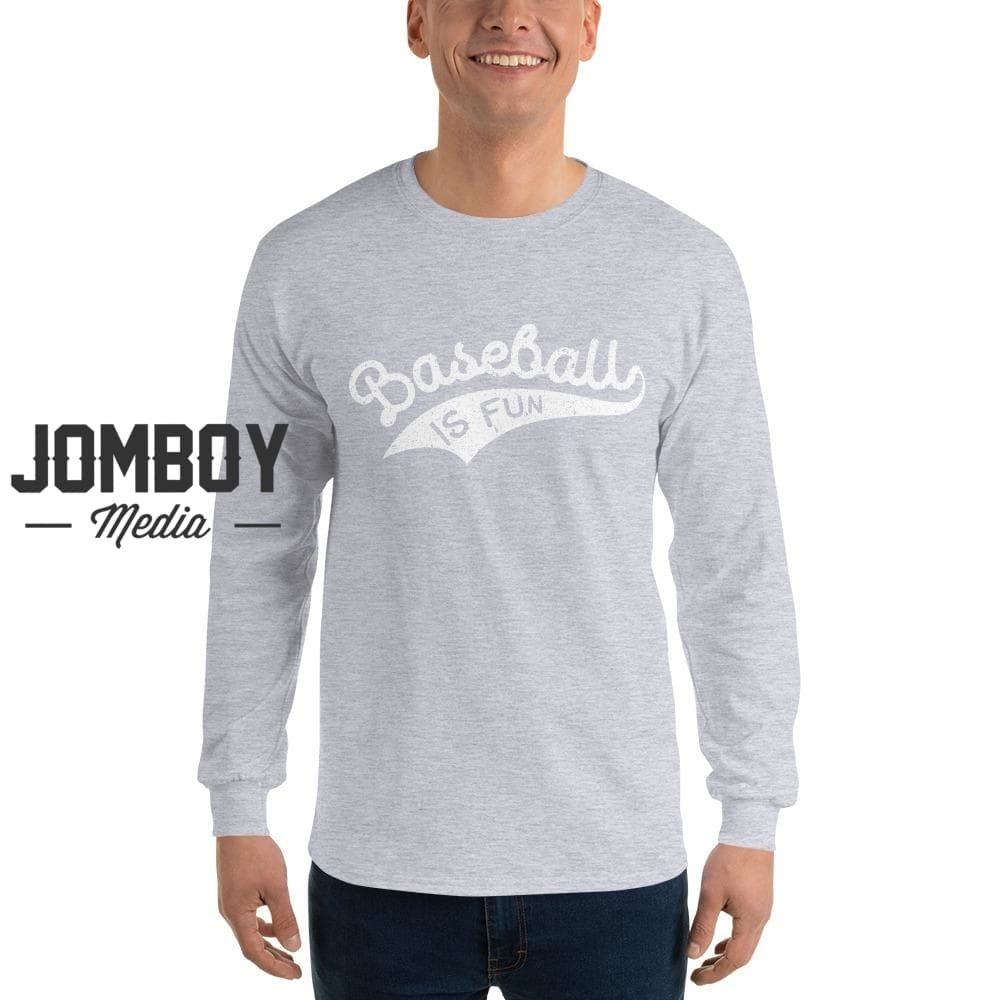 Baseball Fun Long Sleeve Shirt