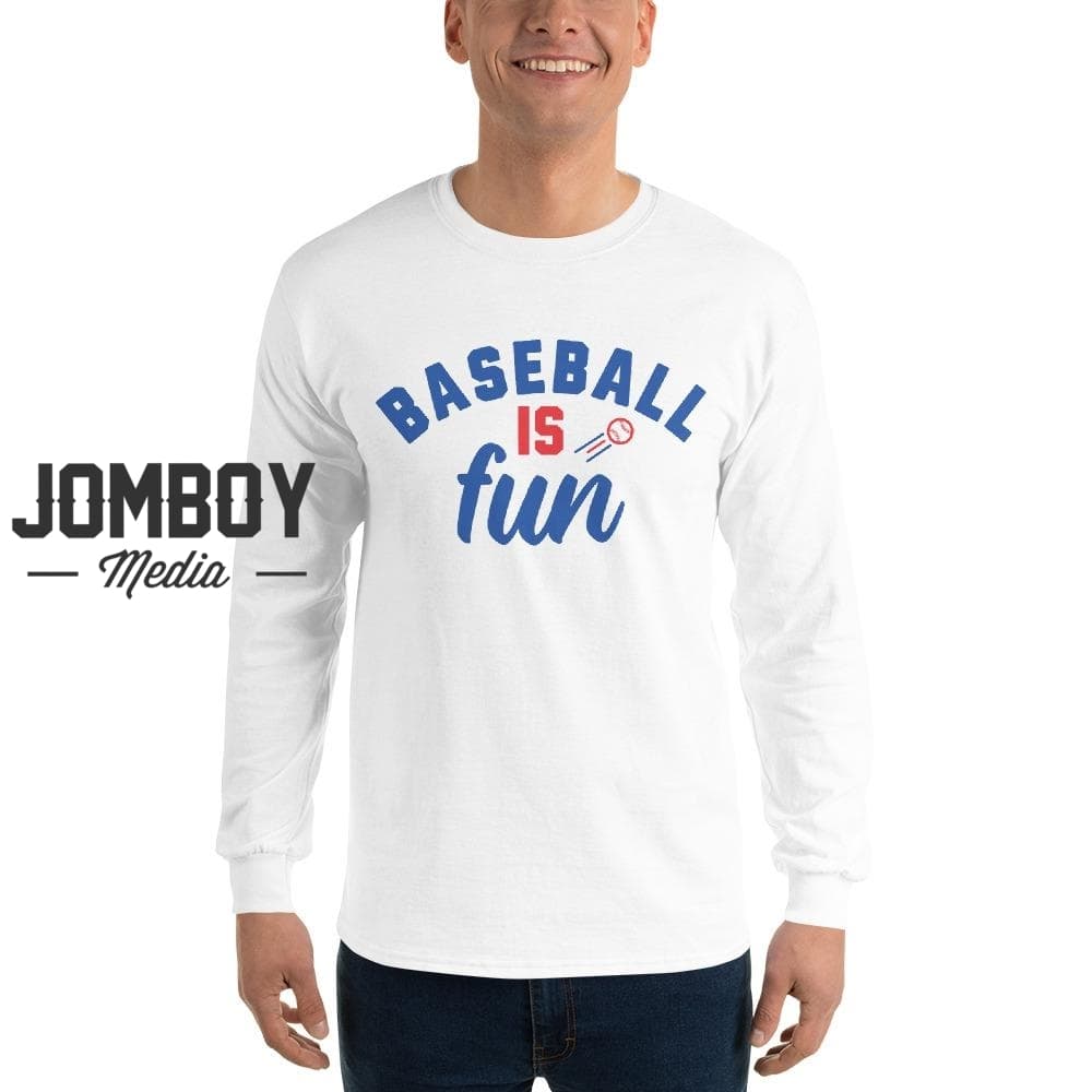 Baseball Long Sleeve Shirt | Fun Design