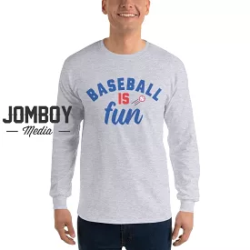 Baseball Long Sleeve Shirt | Fun Design