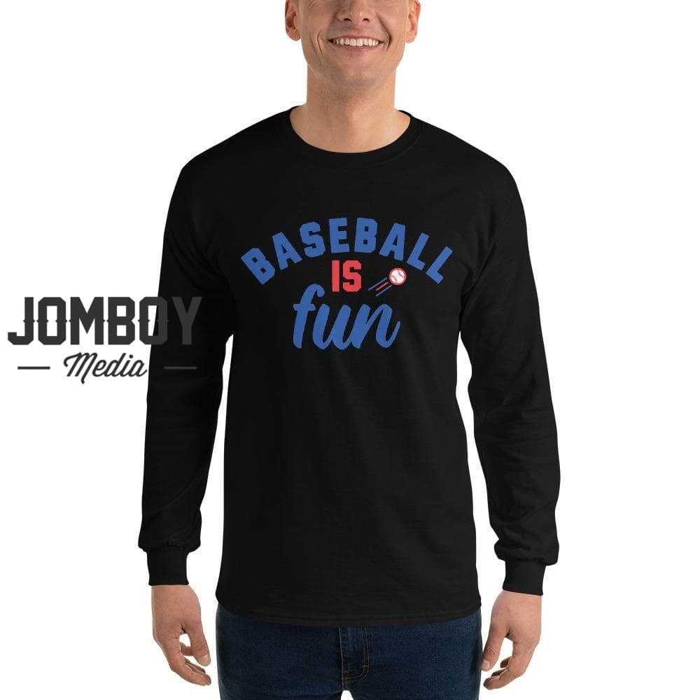 Baseball Long Sleeve Shirt | Fun Design