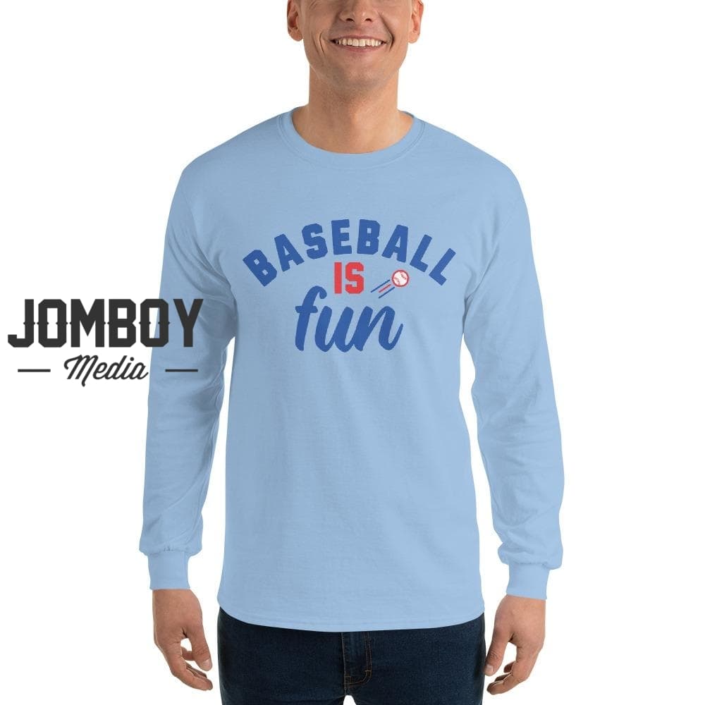 Baseball Long Sleeve Shirt | Fun Design