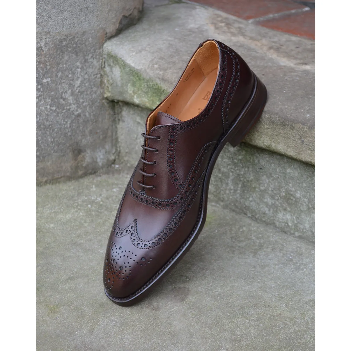 Berwick 1707 Brogue, Moka - 5215