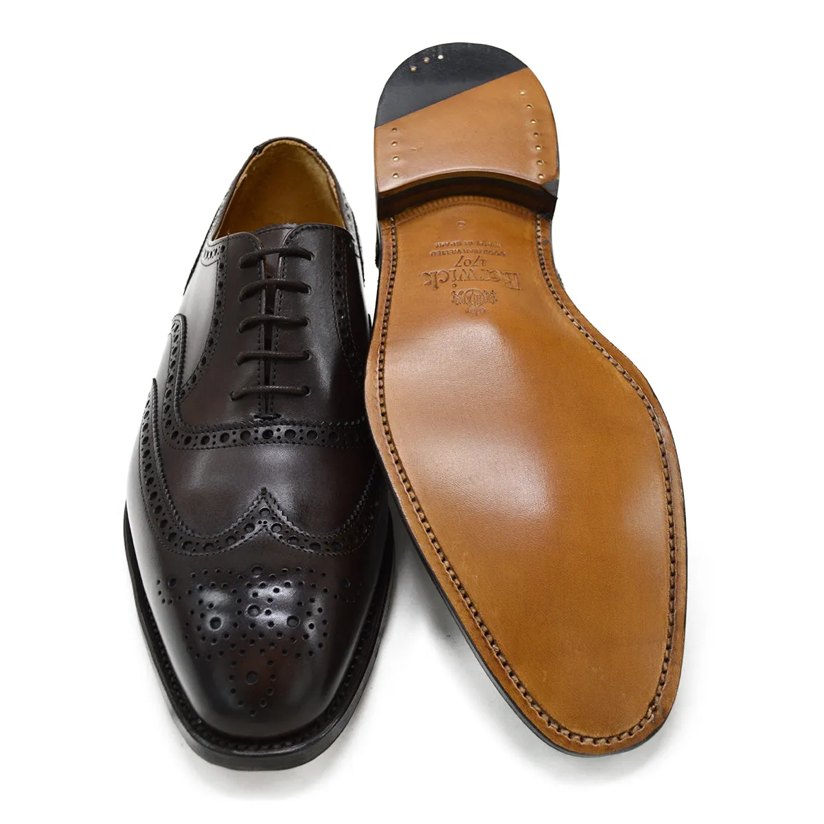 Berwick 1707 Brogue, Moka - 5215