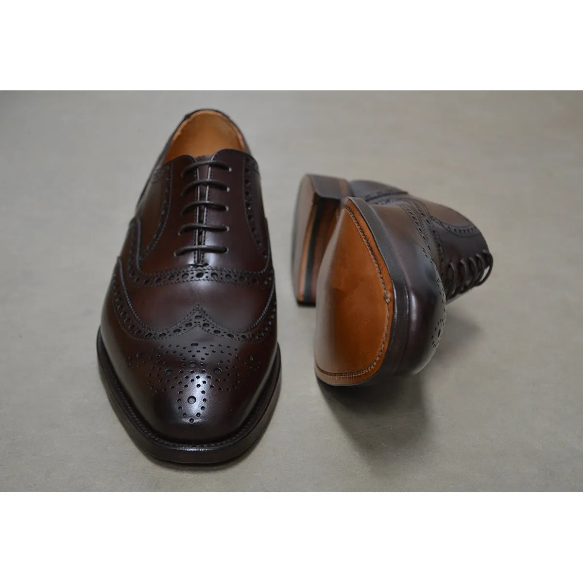 Berwick 1707 Brogue, Moka - 5215