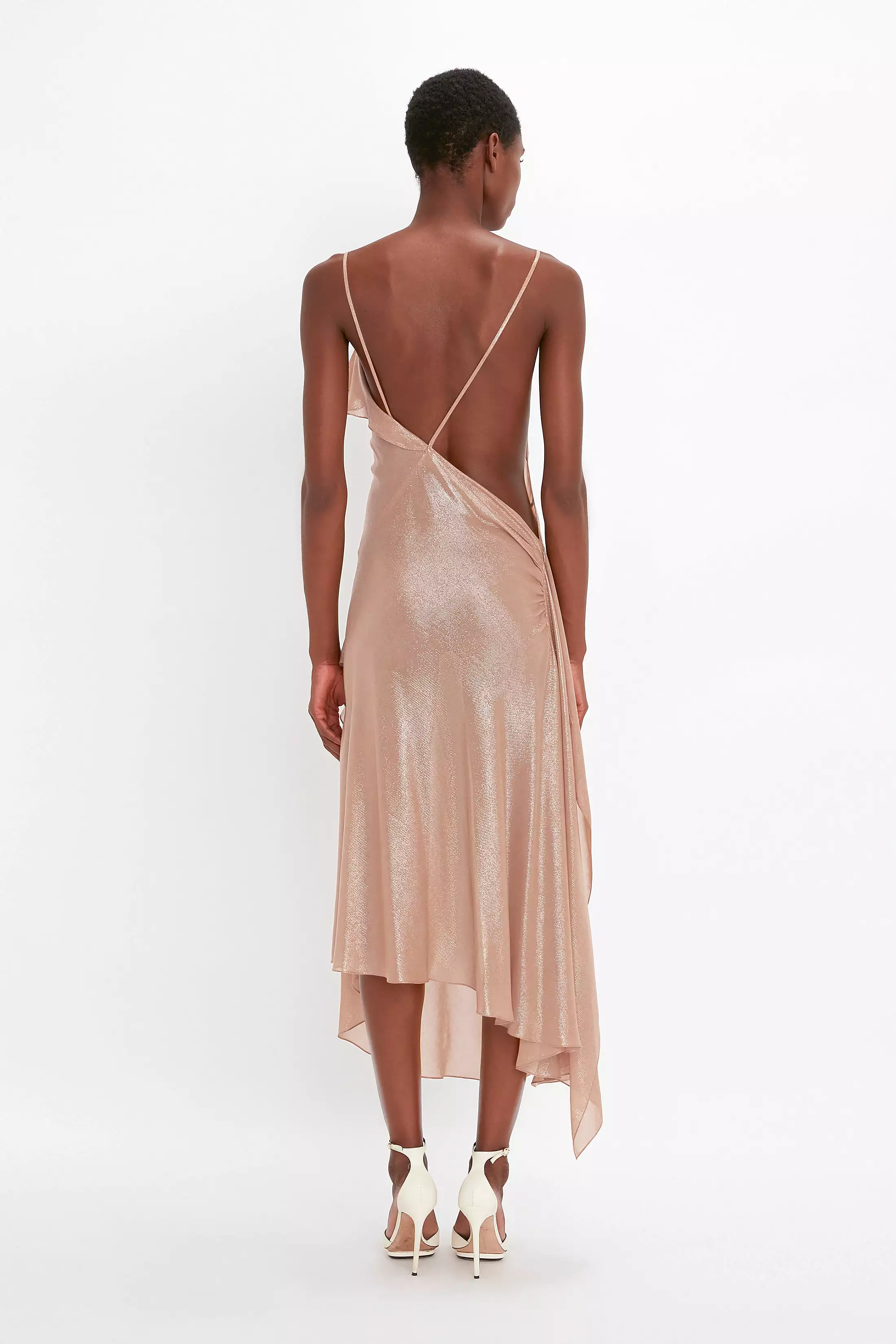 Bias Slip Dress, Rosewater - Shop Now