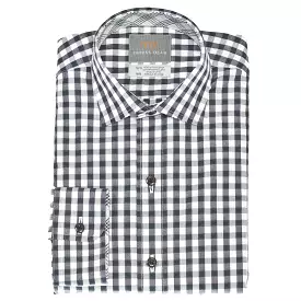 Big Boys Checked Button Down Shirt