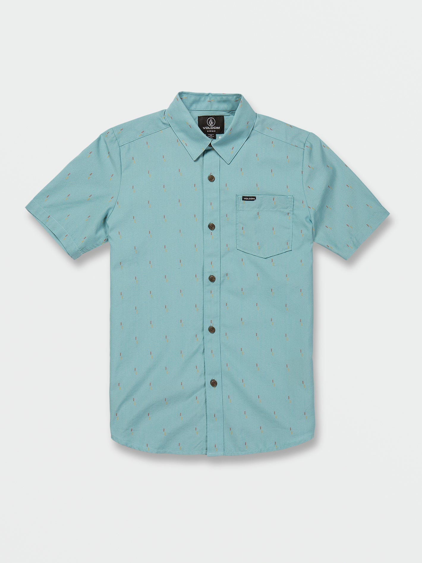 Big Boys Short Sleeve Shirt - Cali Blue Heather