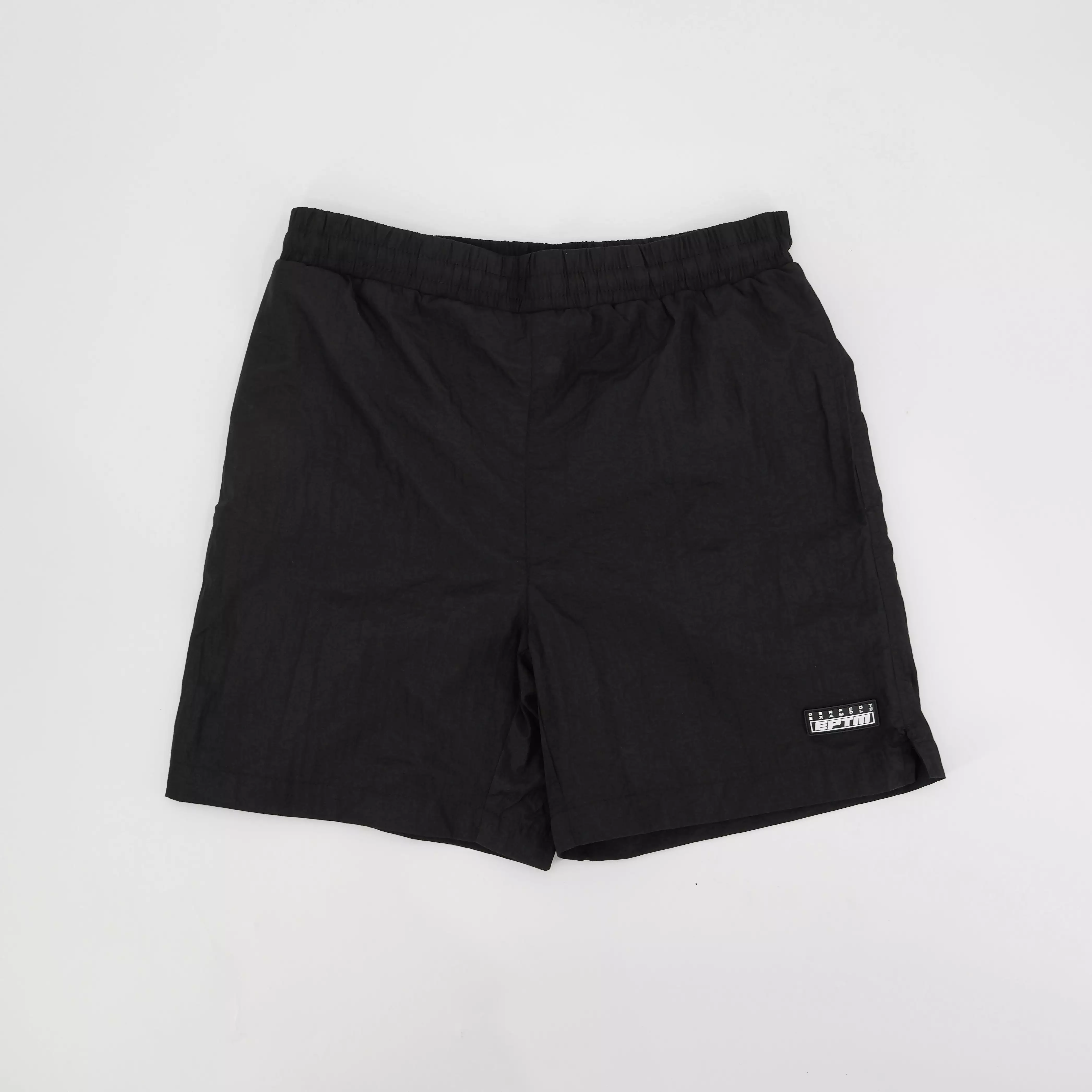 Black alloy shorts