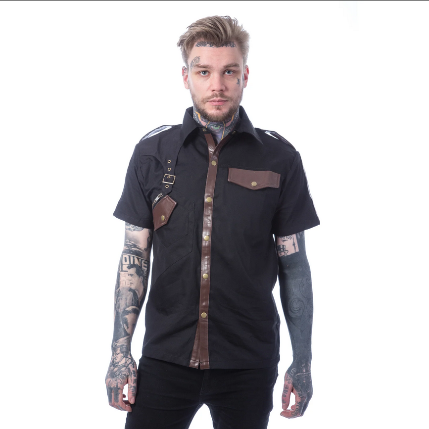 Black Brown Indio Shirt