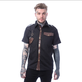 Black Brown Indio Shirt