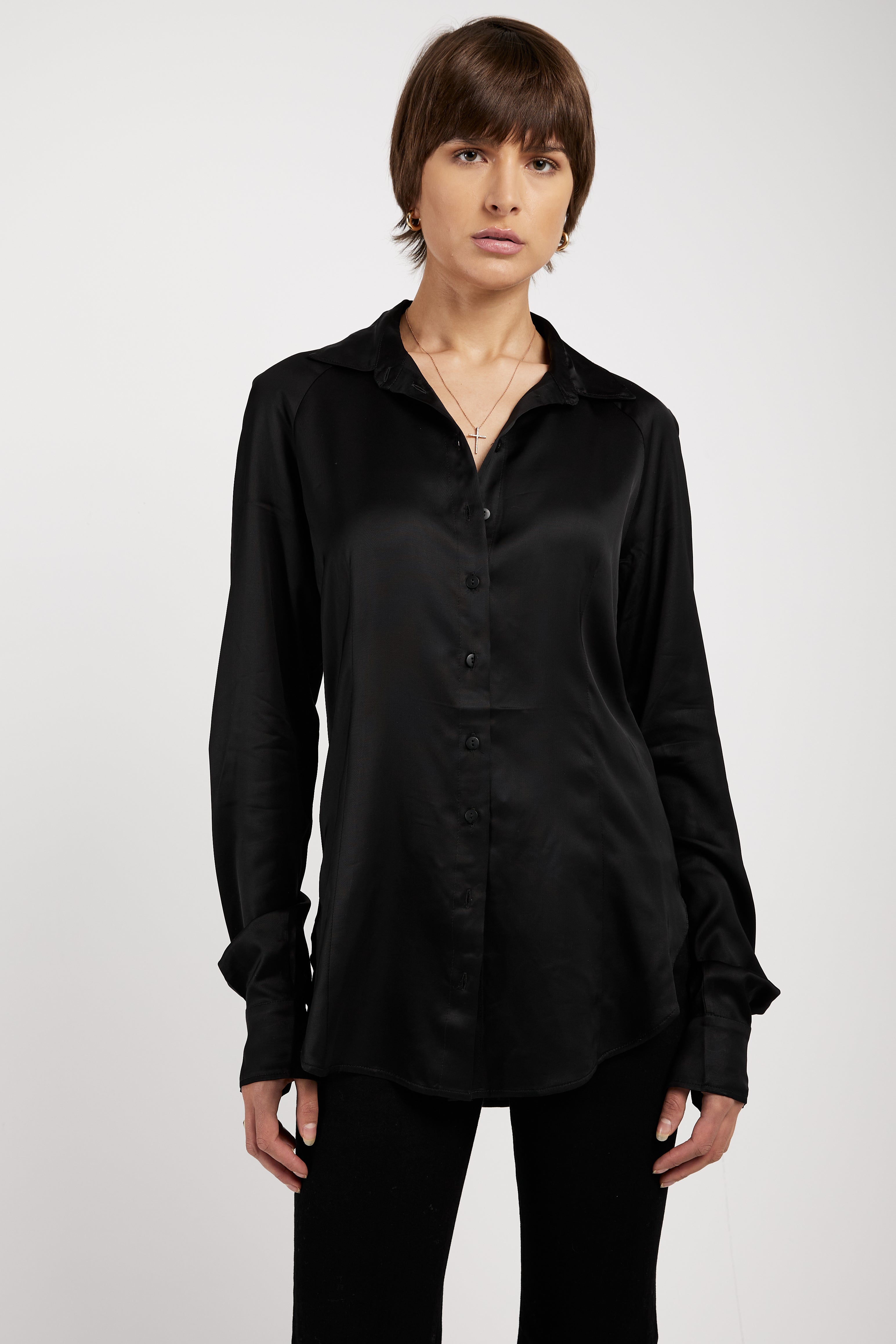 Black Button Down Shirt