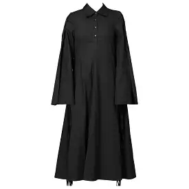 Black Classic Shirt Dress