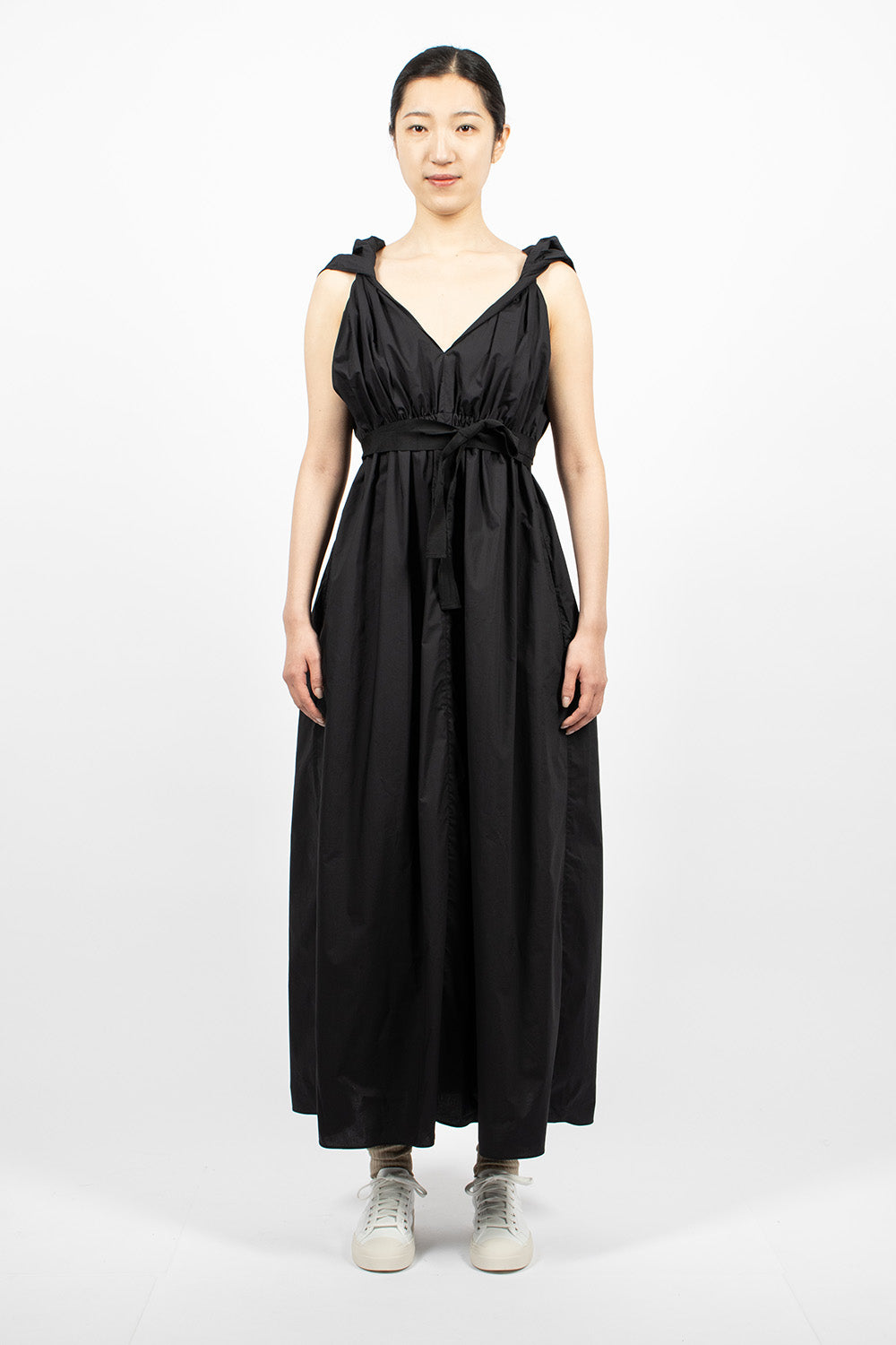 Black Diabolo Sleeveless Dress