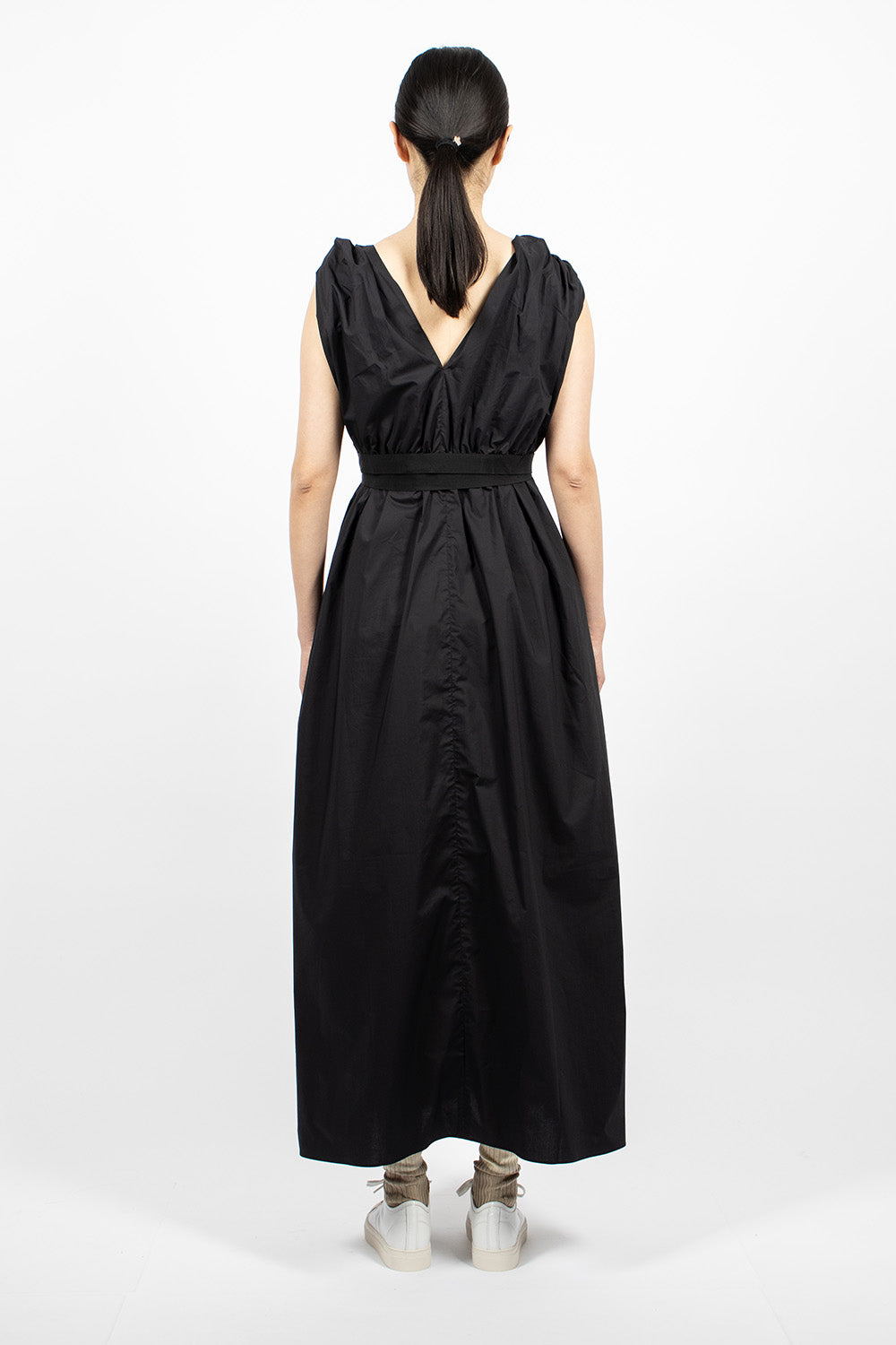 Black Diabolo Sleeveless Dress