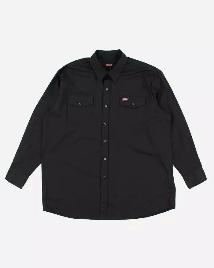 Black Dickies Shirt - Size XXL - 2000s Vintage Style