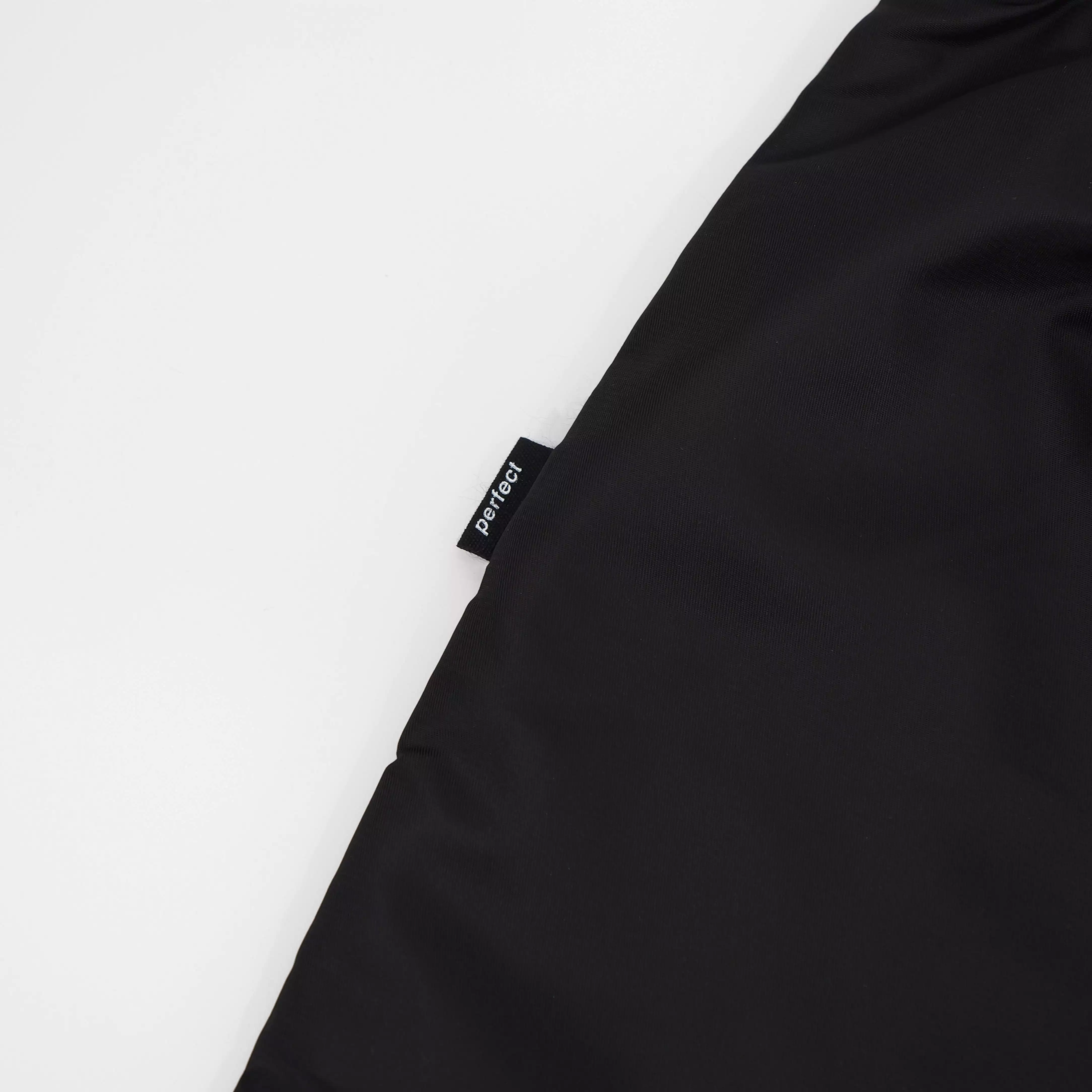 Black running shorts