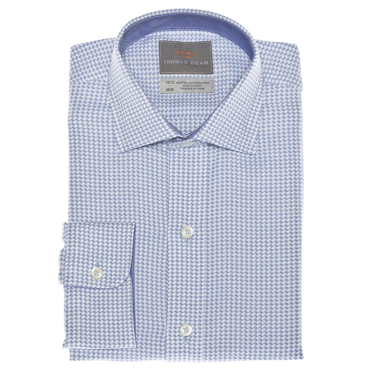 Blue Boys Button Down Shirt