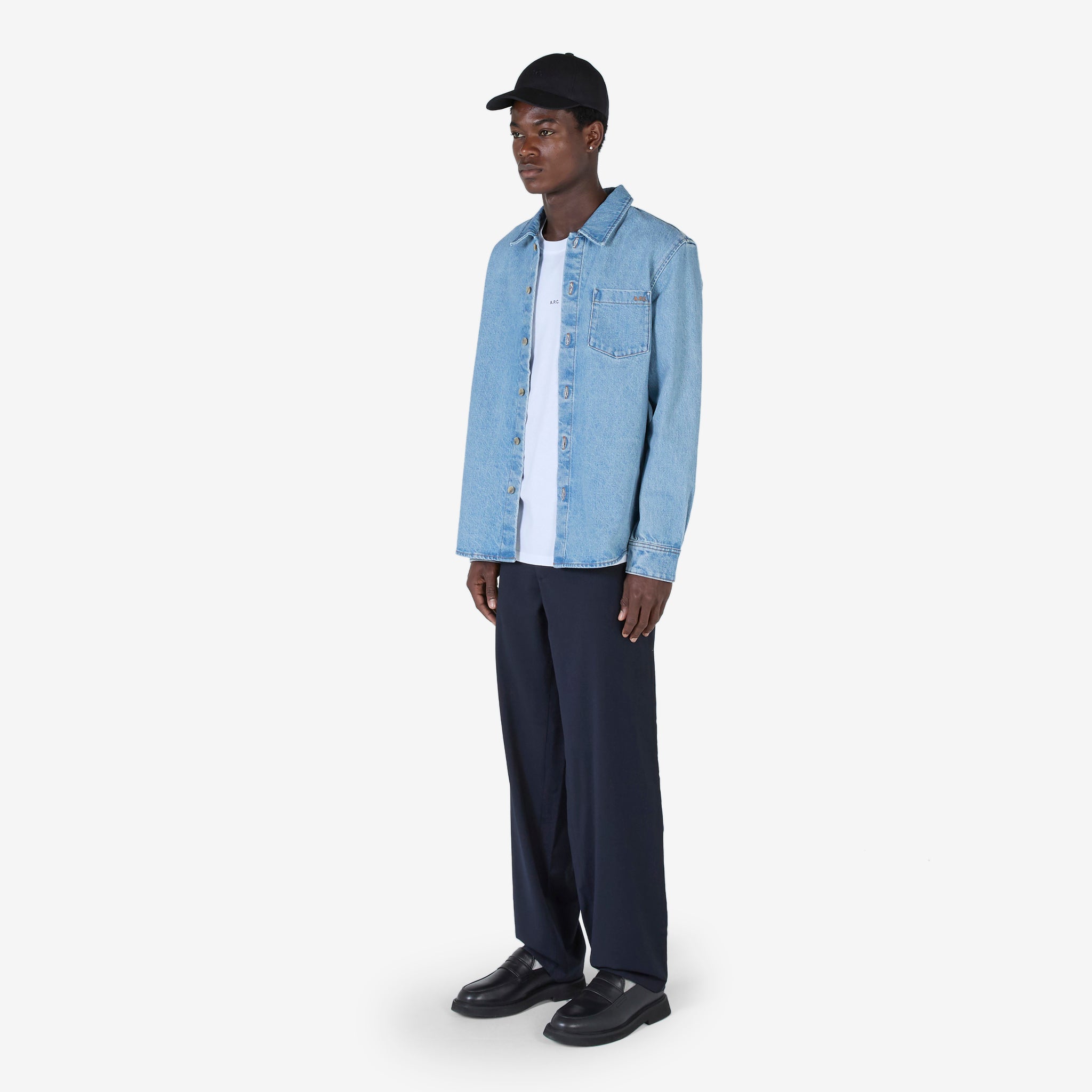 Blue Vittorio Overshirt