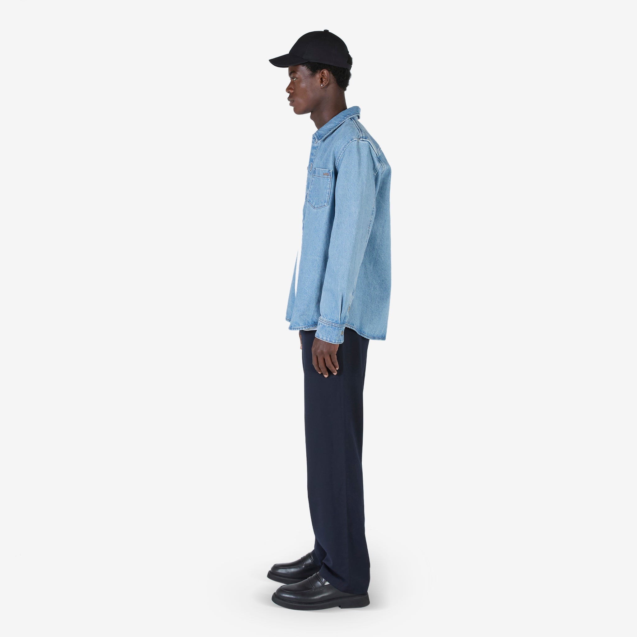 Blue Vittorio Overshirt